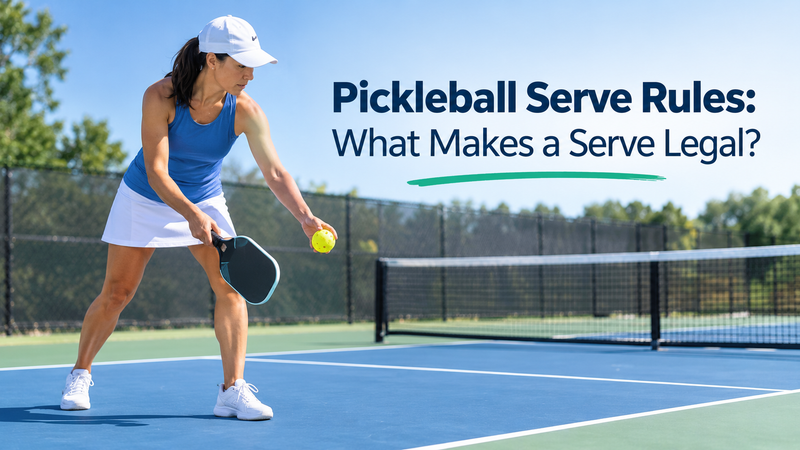Pickleball Serve Rules: What Makes a Serve Legal?