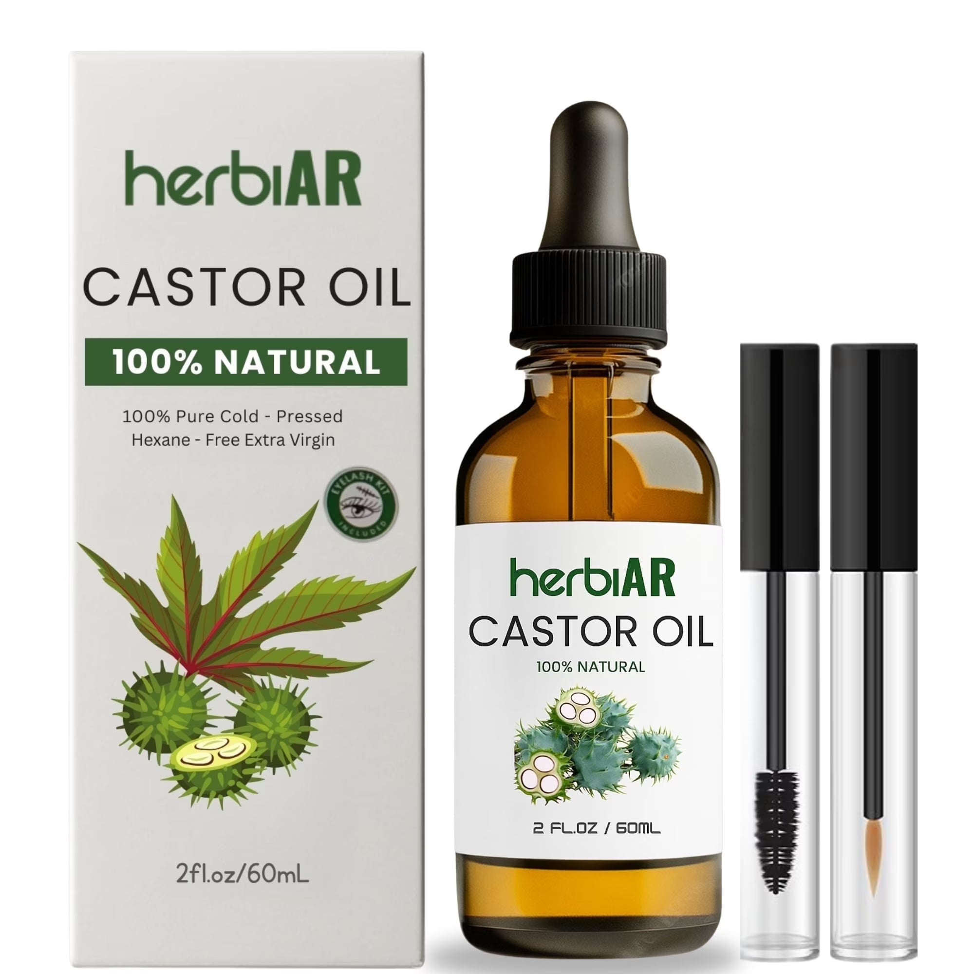 herbiAR Organic Castor Oil 60ml